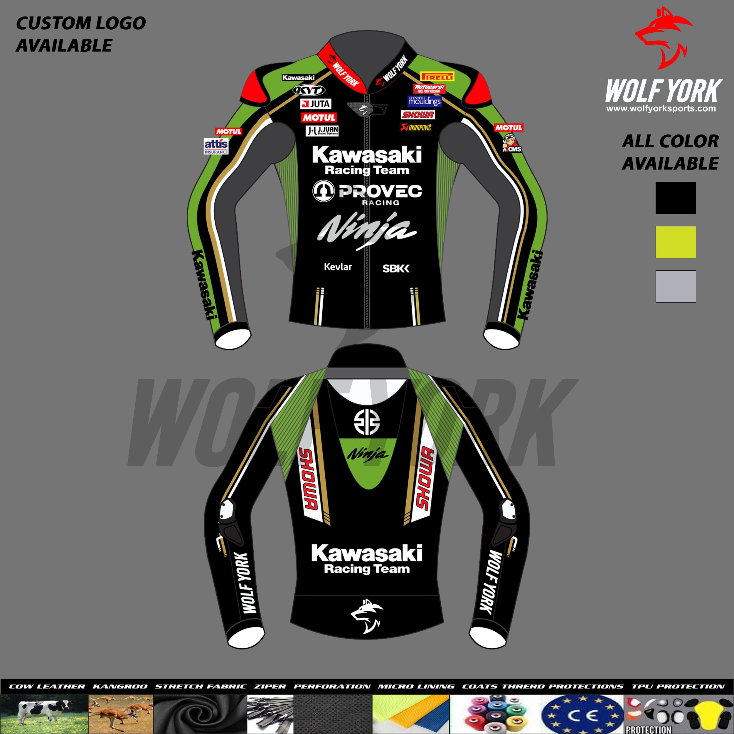 Alex Lowes Kawasaki Jacket WSBK 2024