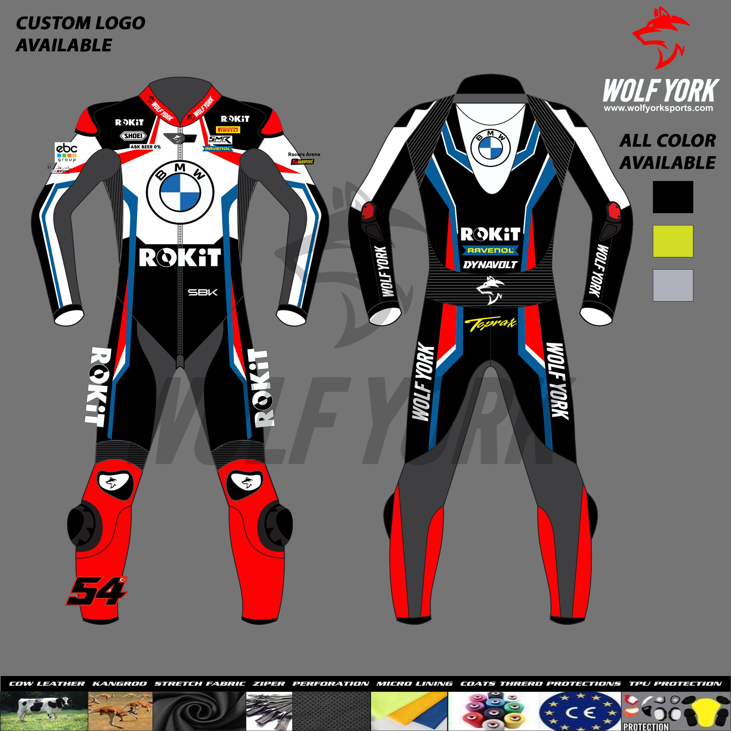 Toprak Razgatlıoğlu 2024 BMW One-Piece Leather Racing Suit