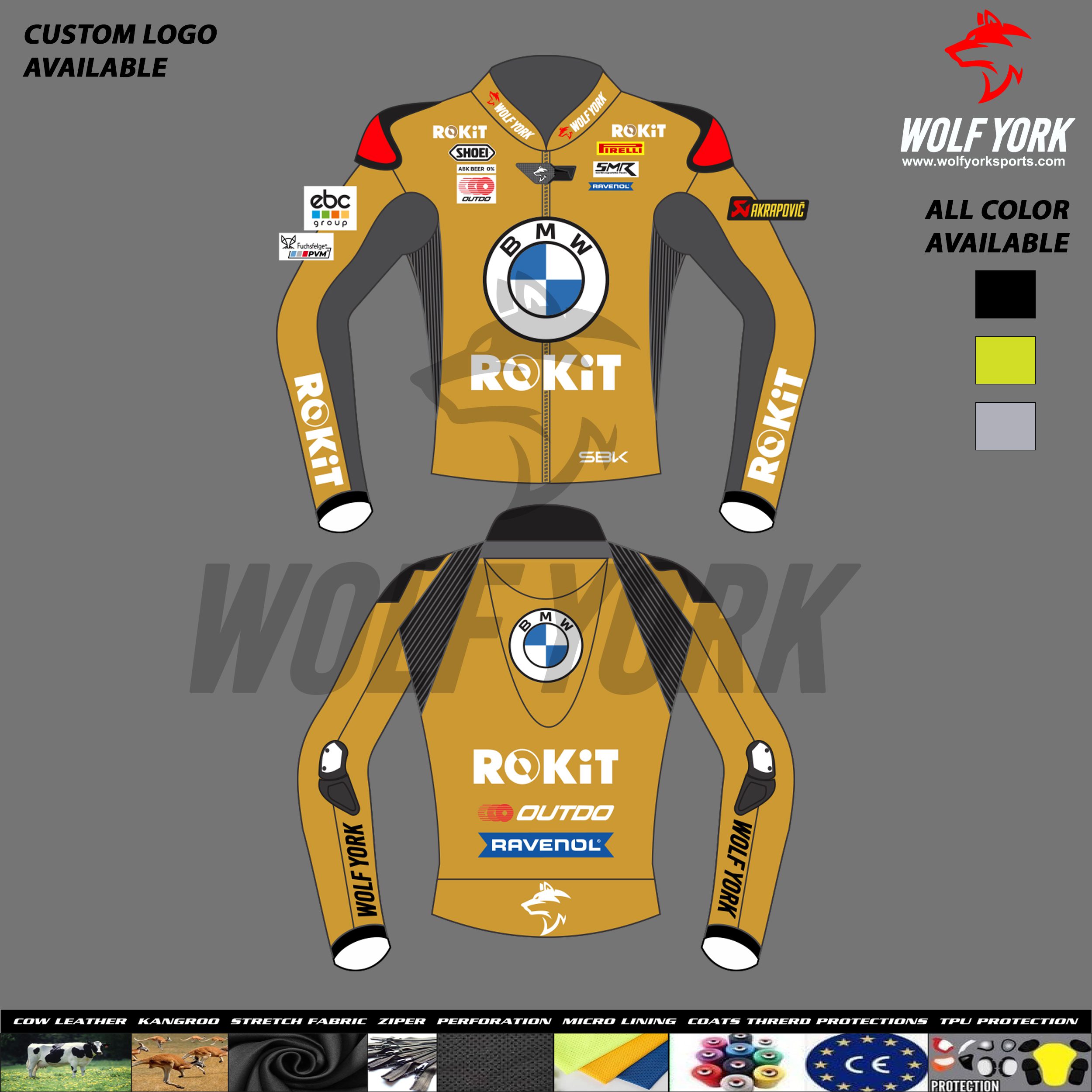 BMW Bike Leathers Toprak Razgatlioglu Winter Test Jacket 2025