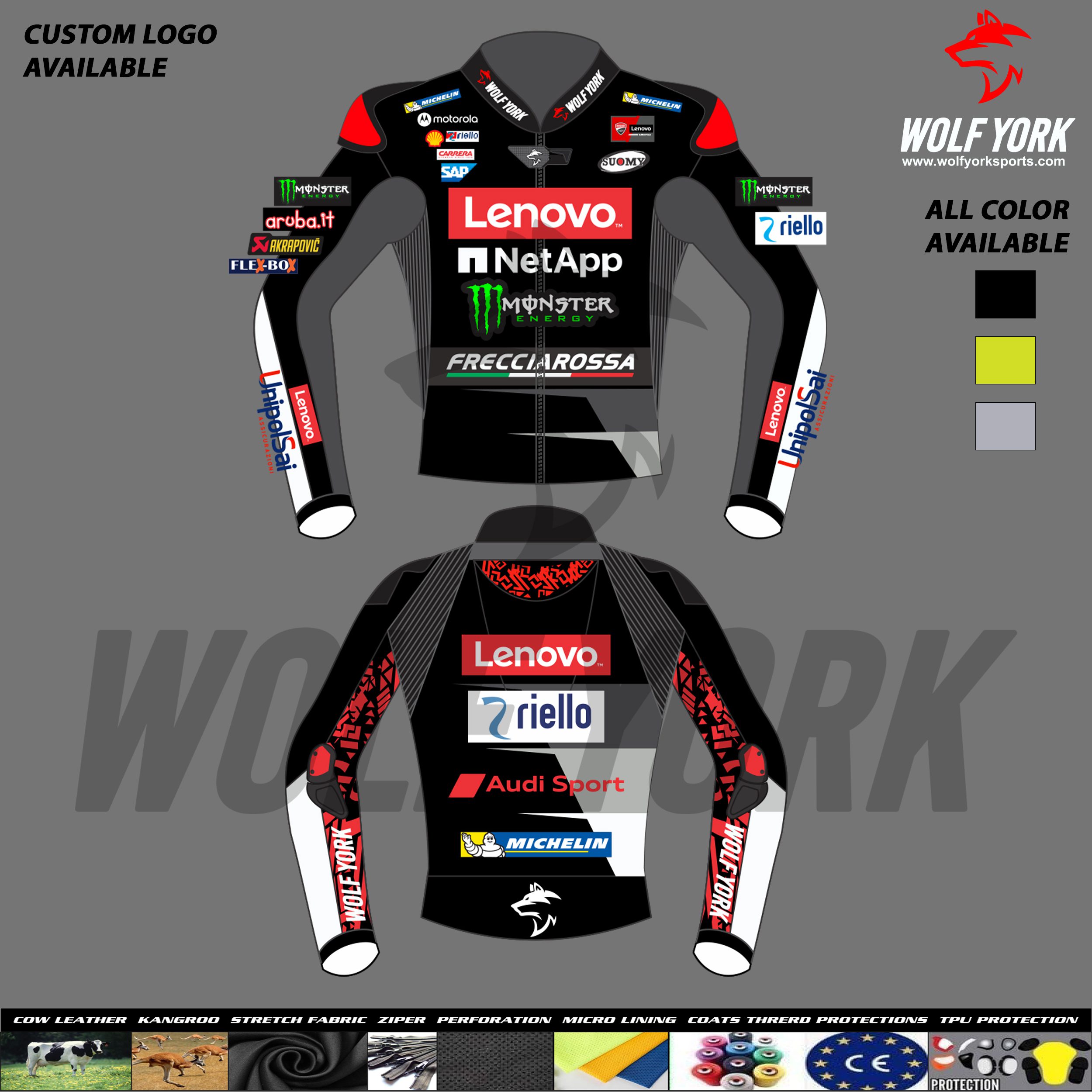 FRANCESCO BAGNIA JACKET DUCATI WINTER TEST 2024