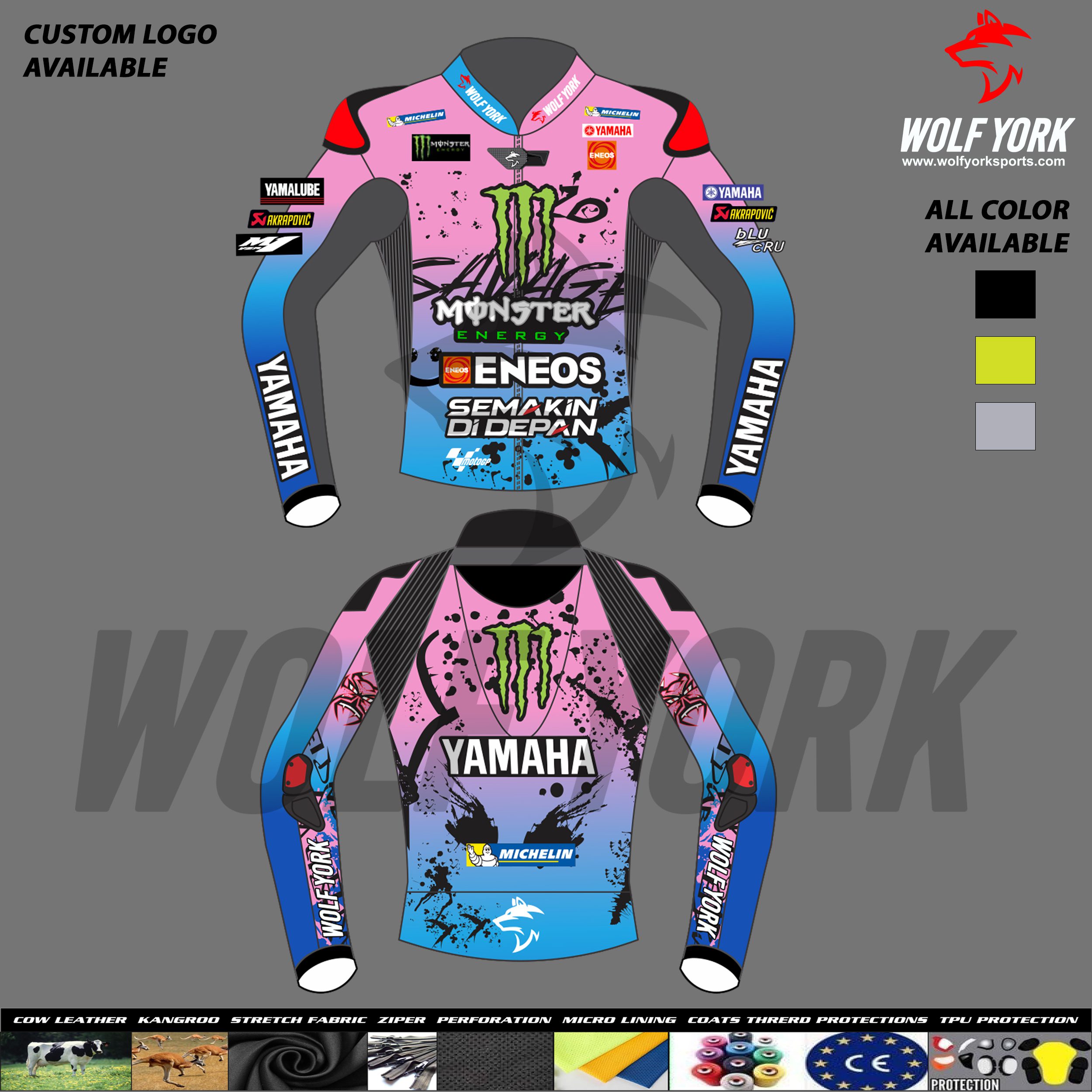 Fabio Quartararo Yamaha Jaket French GP 2024