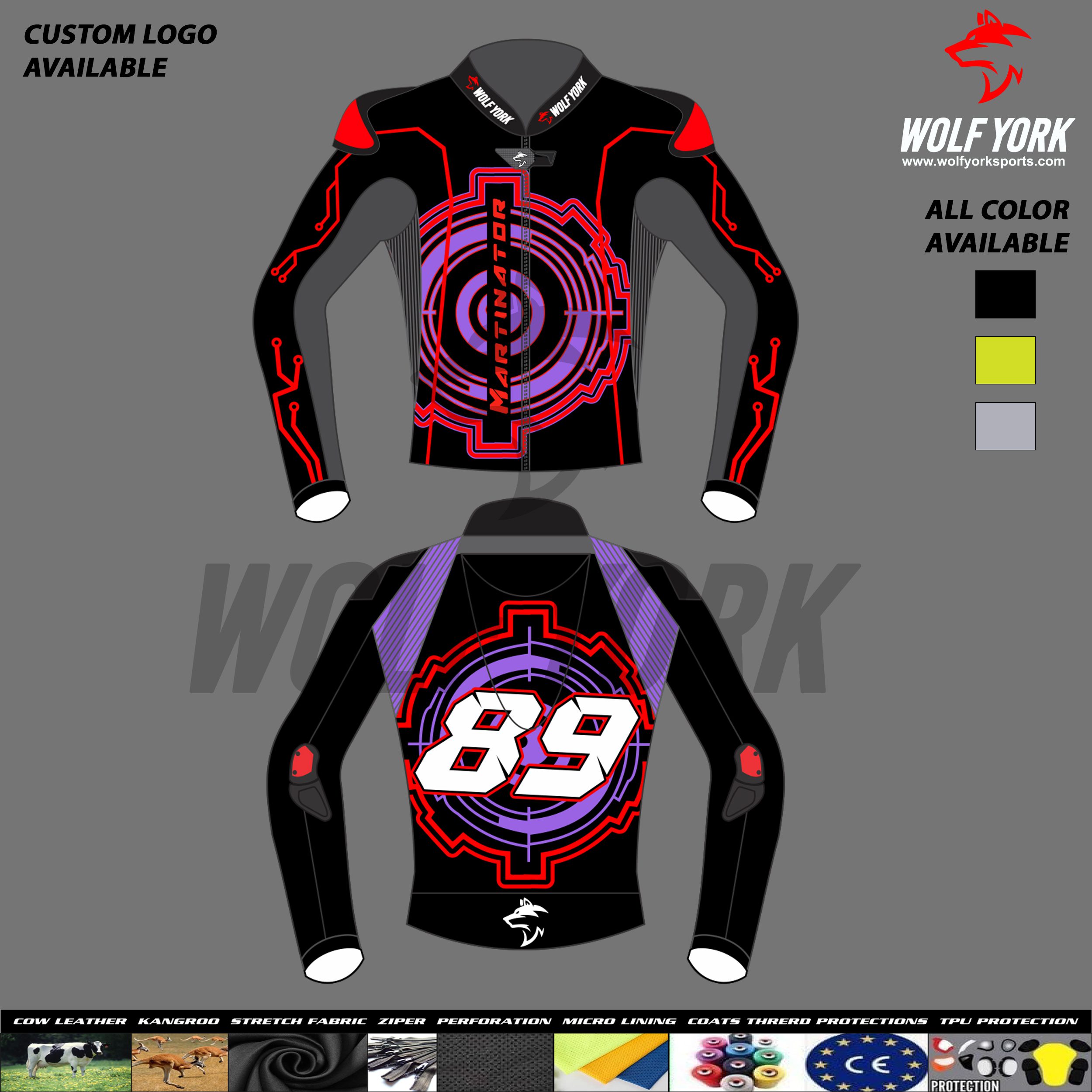 Jorge Martin Leathers Winter Test Jacket 2025