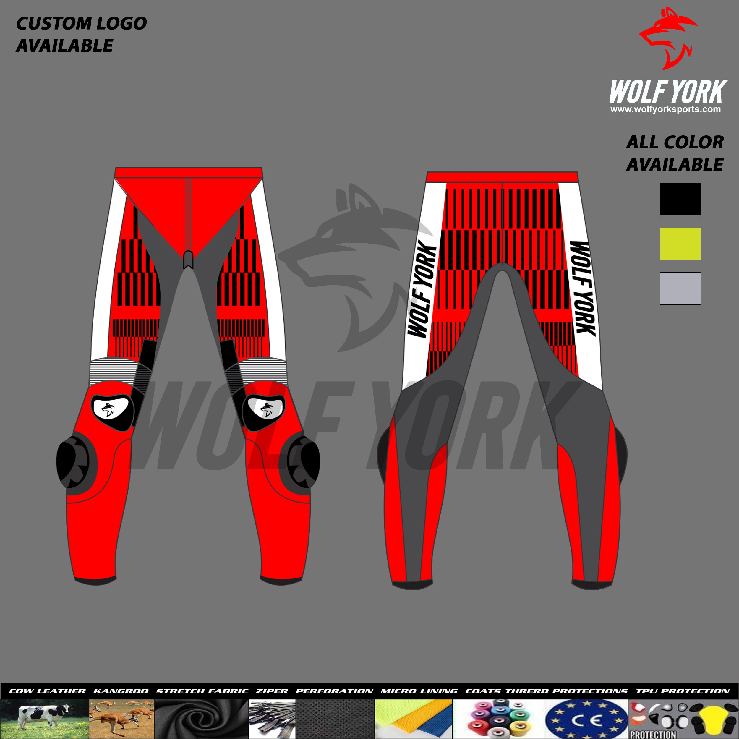 Marco Bezzecchi 2024 Winter Test Leather Motorcycle Pant